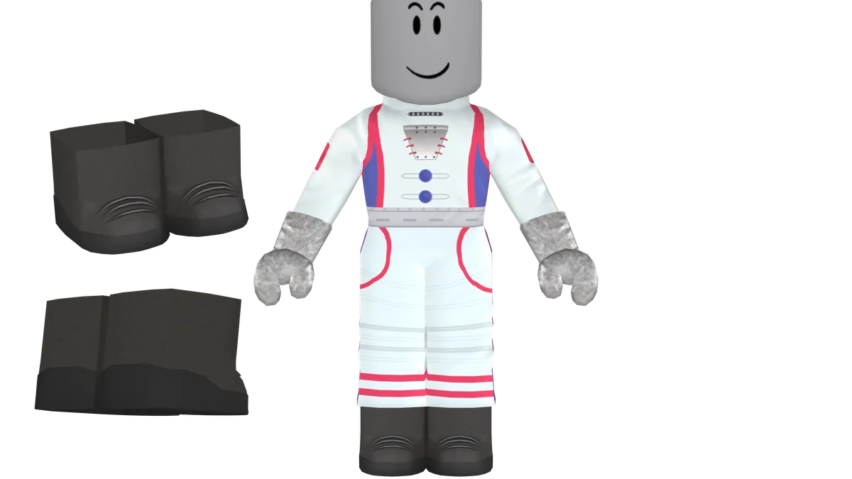 Astronaut Boots Render
