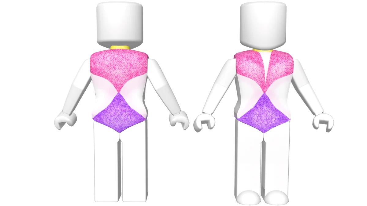 Gymnastics Leotard Render