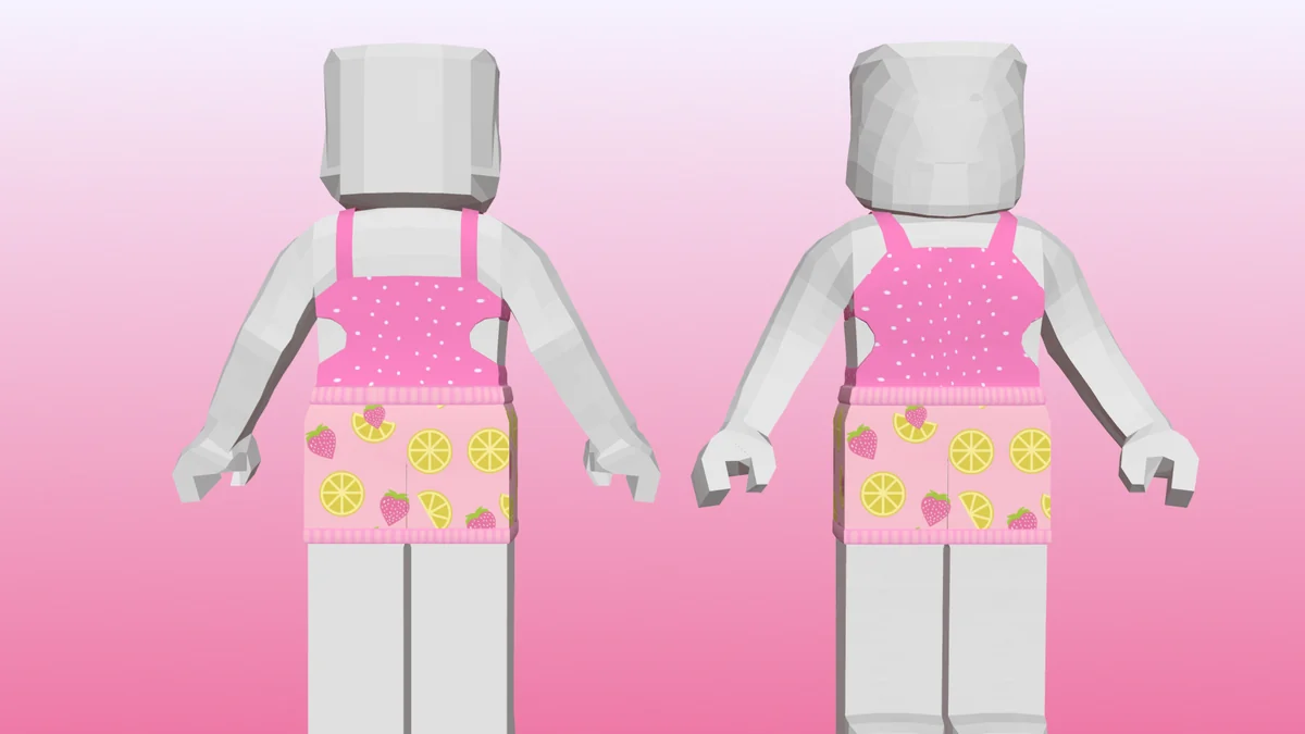 POP Fruit Outfit Render