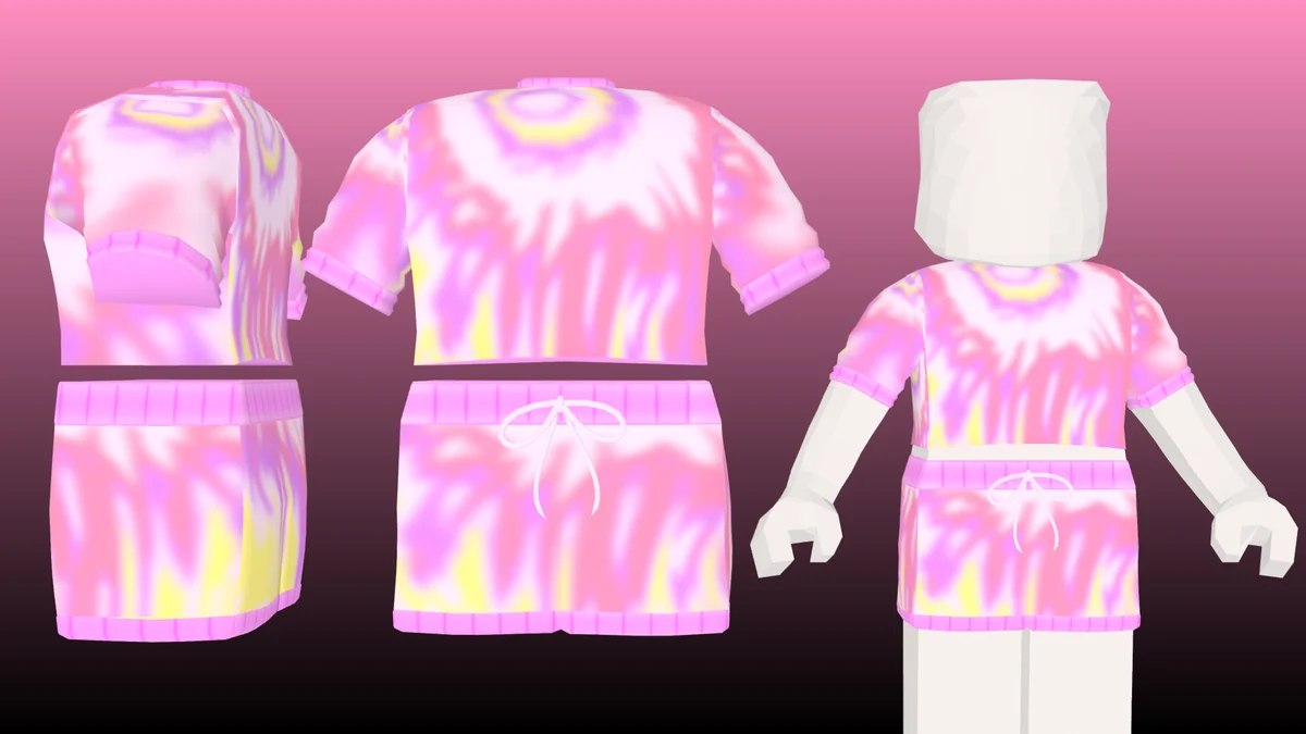 Tie Dye Render