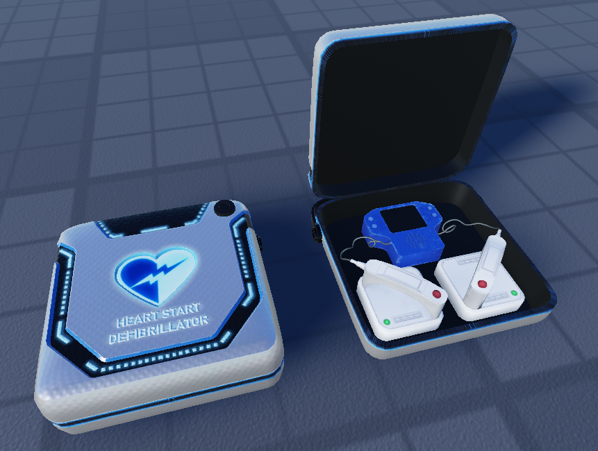 Futuristic defibrillator