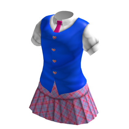 Charming Princess School Uniform Blue
