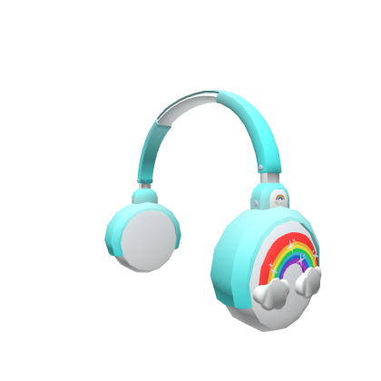Cartoon Rainbow Headphones