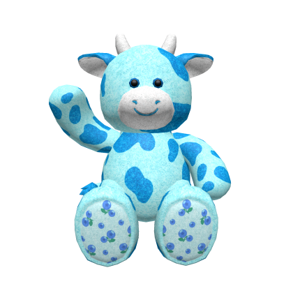Build-A-Bear Blueberry Cow