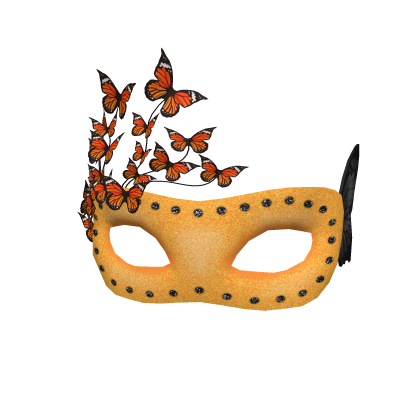 Monarch Inspired Mask