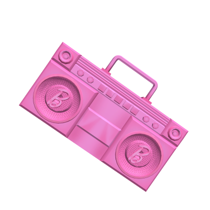 Barbie Pink Boombox