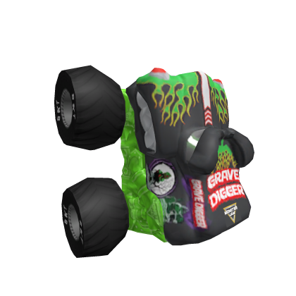 Monster Jam Grave Digger Backpack